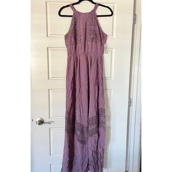 Altar'd State Dresses & Skirts - NWT Altar'd State Purple High Neck Dress